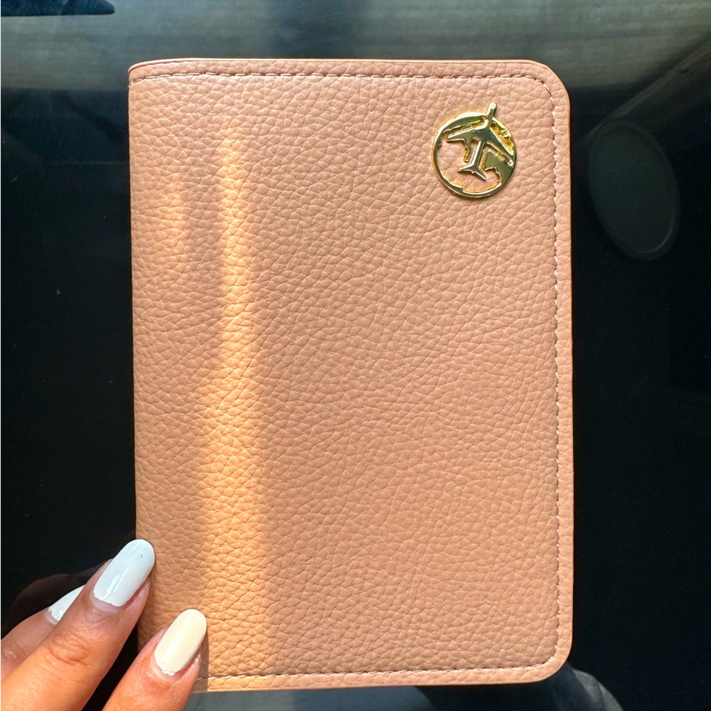 NEW Passport Holder in Peach